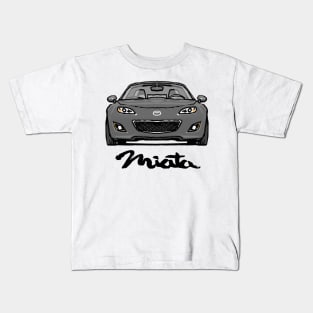 Mazda Mx5 Miata NC2 Grey Kids T-Shirt